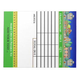 請求書メモ帳 ノートパッド