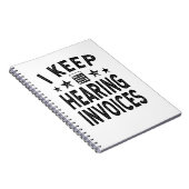 請求書保を聞く ノートブック (右側)