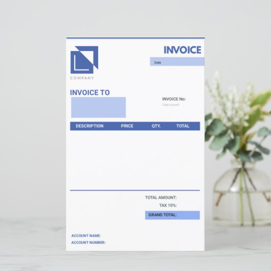 請求書 (スタンド正面)