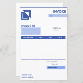 請求書 (正面/裏面)