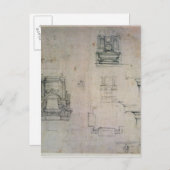 請求書1859 6-25-545.ロ。墓デザイン ポストカード (正面/裏面)