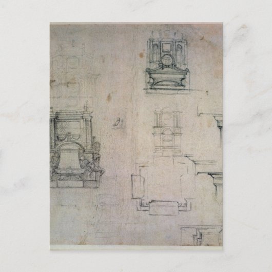 請求書1859 6-25-545.ロ。墓デザイン ポストカード (正面)