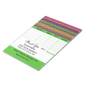 請求書 ノートパッド (アングル)