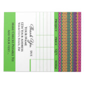 請求書 ノートパッド (正面)