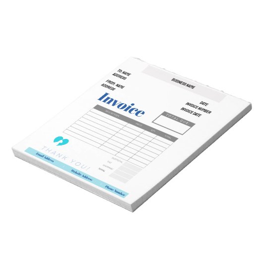 請求書 ノートパッド (回転)