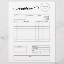 請求書Small Business Suppliesレターヘッド