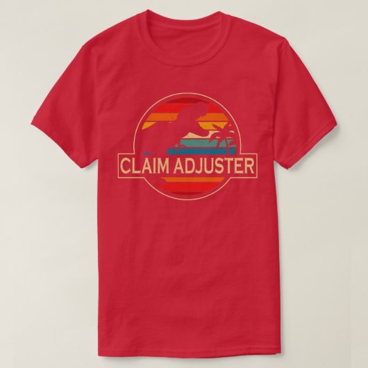 請求調整恐竜 Tシャツ (デザイン正面)