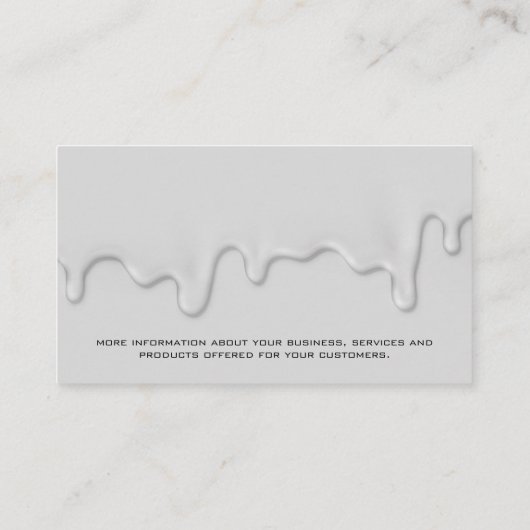 請絵を描業者のドア 名刺 (裏面)