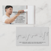 請絵を描業者のドア 名刺 (正面/裏面)