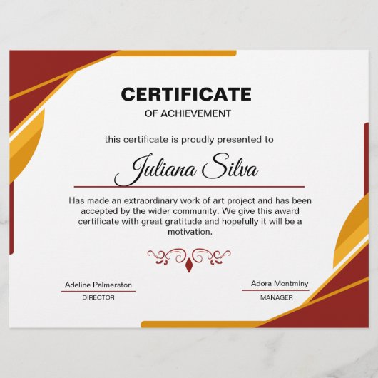 請負テンプレート チラシ (正面)