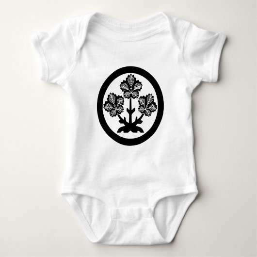 諏訪紙楮葉 ベビーボディスーツ (正面)
