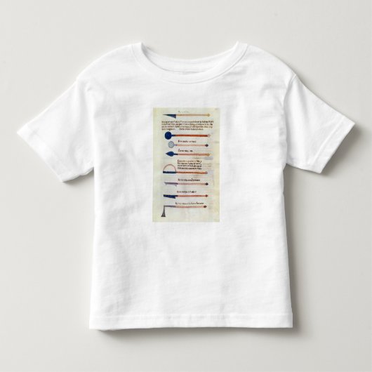 論文からの外科手術用の器具 トドラーTシャツ (正面)