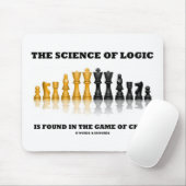 論理の科学はチェスの試合に見られる マウスパッド (マウス)