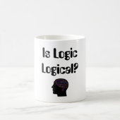 論理は論理的か？ コーヒーマグ コーヒーマグカップ (中央)