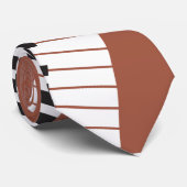 論理ブリックD7コードグラフィック(白黒) ネクタイ (ロール)