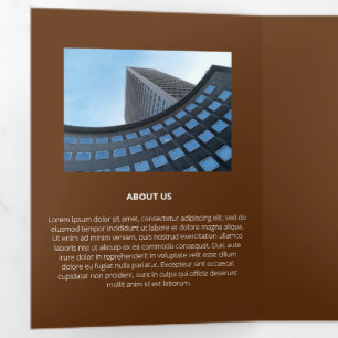 論理モノクロ幾何学レトロ角度 三つ折りカード