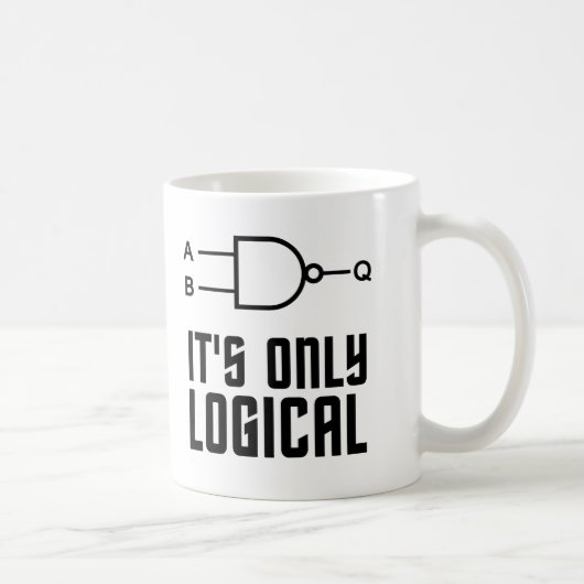 論理的であることは正しい コーヒーマグカップ (右)