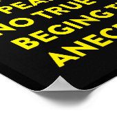 論理的な誤謬 ポスター (角)