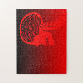 論理頭蓋骨 ジグソーパズル (縦)