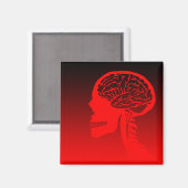 論理頭蓋骨 マグネット (正面/裏面)