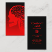 論理頭蓋骨 名刺 (正面/裏面)