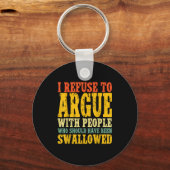 論破するつもりはない キーホルダー (正面)