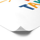 諦めないで。偉大なものは時間がかかる ポスター (角)