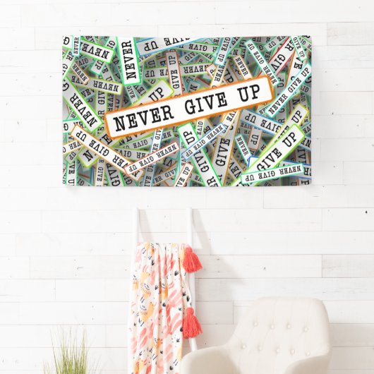 諦めないで 横断幕 (インサイチュ)