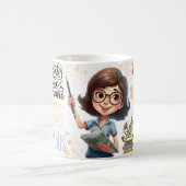 諦めないで、素晴らしくあれ コーヒーマグカップ (中央)