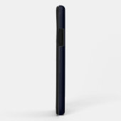 諦めないで - 青と赤のダークな誕生日名言 Case-Mate iPhoneケース (裏面/右)