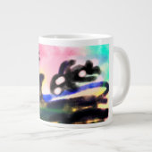 諦めない ジャンボコーヒーマグカップ (正面右)