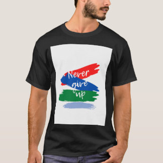 諦めない Tシャツ