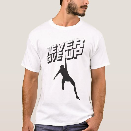 諦めない Tシャツ (正面)
