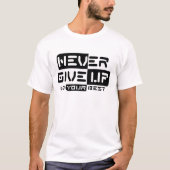 諦めない Tシャツ (正面)