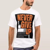 諦めない Tシャツ (正面)