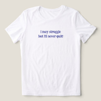 諦めないTシャツ トライブレンドTシャツ