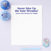 諦めるな チラシ (シングル)