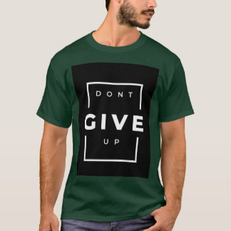 「諦めるな」プリントTシャツ Tシャツ