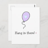 諦めるな!頑張れ!ガン応援メッセージ ポストカード (正面/裏面)