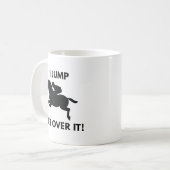 諦めろ! コーヒーマグカップ (正面左)