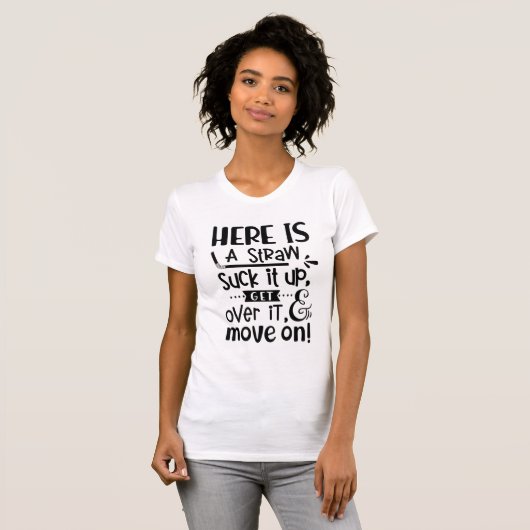 諦めろ Tシャツ (正面フル)