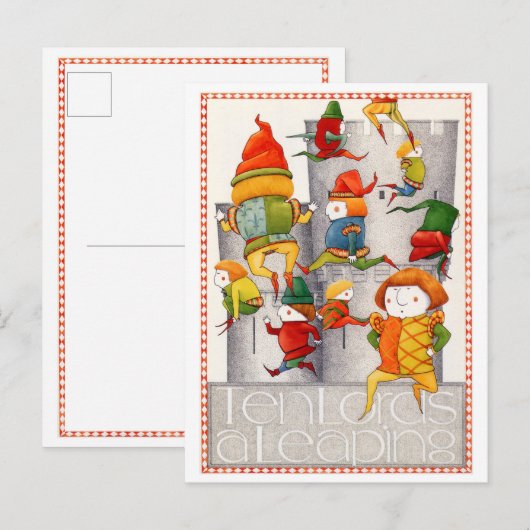 諸侯が十人並みの葉書 シーズンポストカード (正面/裏面)