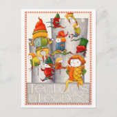 諸侯が十人並みの葉書 シーズンポストカード (正面)