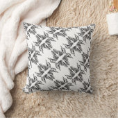 諸侯と婦人のアラムモパターン(の模様が)あるロー クッション (ブランケット)