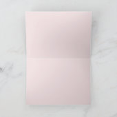 諸侯祈りの言葉グリーティングカード カード (内部)