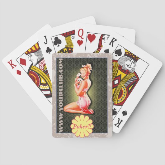 諸君クラブ遊ズ、ポーカーカード トランプ (裏面)