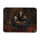 諸君遊チェスのゲーム(トーマス・エイクンズ) マグネット (横)