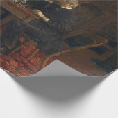 諸君遊チェスのゲーム（トーマス・エイクンズ） ラッピングペーパー (角)