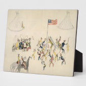 諸所舞は男子のみ参加 フォトプラーク (側面)