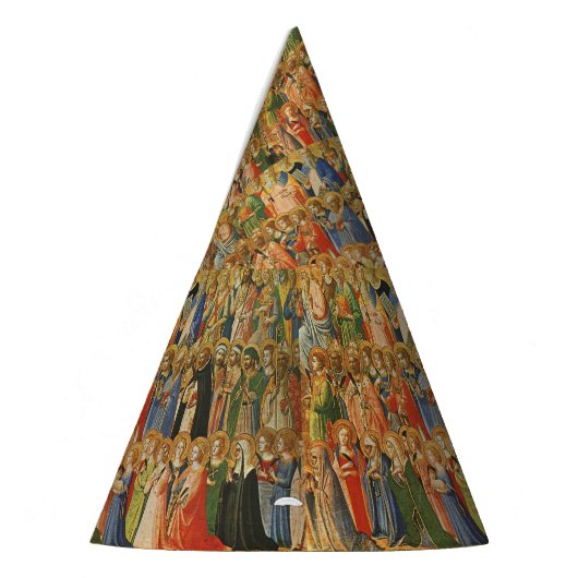 諸聖人の祝日の宴会日のパーティーのお祝い パーティーハット (左)